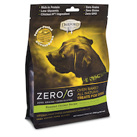 Darford ZERO/G All Natural Oven Baked Roasted Chicken Dog Treats, 340-g Front_Angled_Right