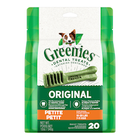 Greenies Original Petite Oral Care Dental Dog Treats, 340-g Front_Flat