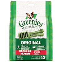 Greenies Original Regular Oral Care Dental Dog Treats, 340-g Front_Flat
