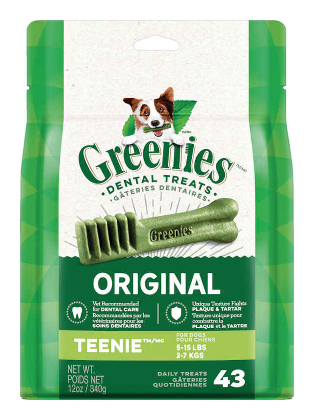 Greenies Original Teenie Oral Care Dental Dog Treats, 340g Canadian Tire