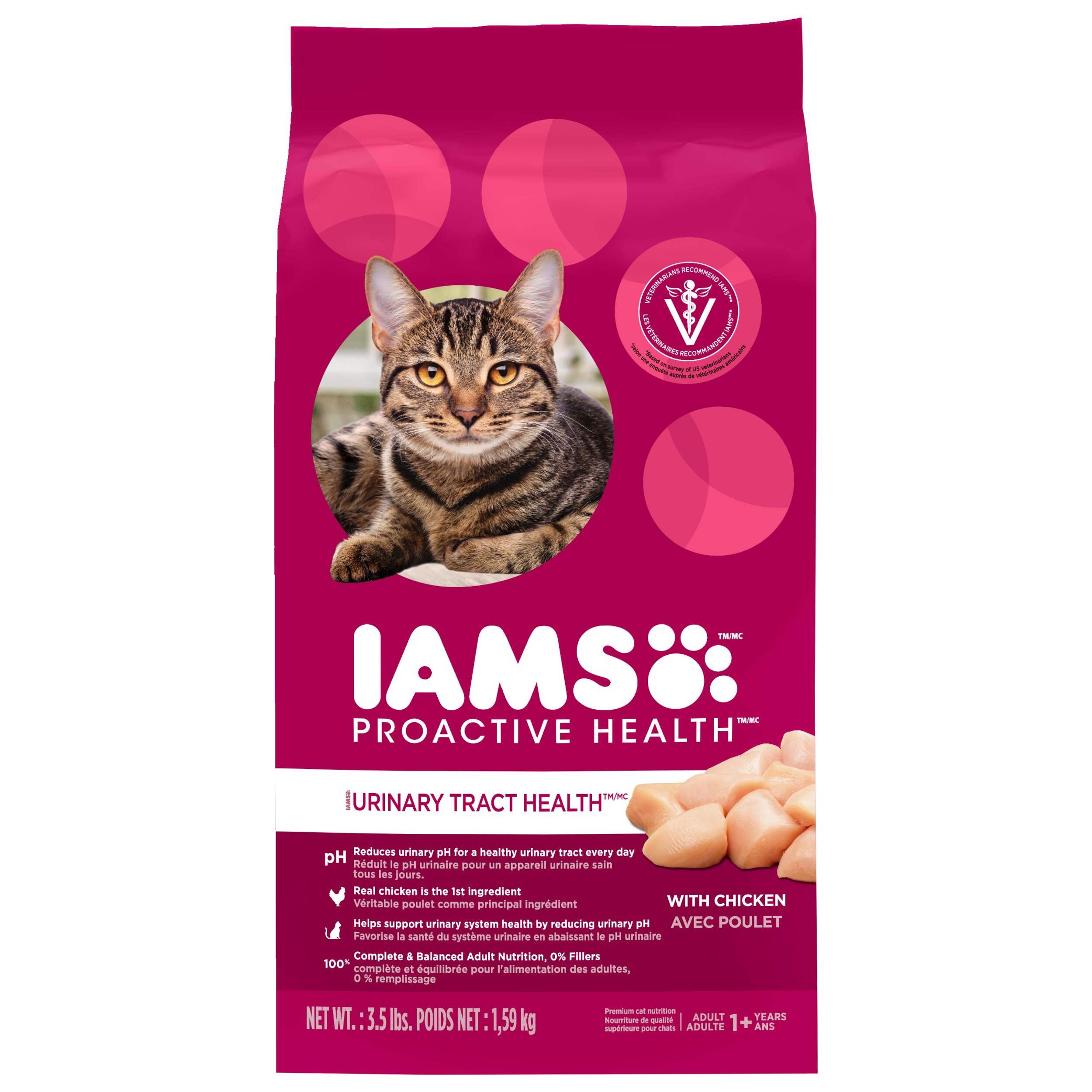 IAMS Proactive Health Urinary Tract Health with Chicken Adult Dry Cat ...