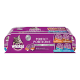 Whiskas Perfect Portions Cuts In Gravy Variety Pack Wet Cat Food, 2.4-kg, 24-Pk Front_Elevated