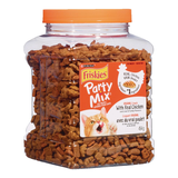 Friskies Party Mix™ Original Crunch with Real Chicken Dry Cat Treats, 454-g Front_Angled_Right