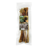 PAWS UP! Gâteries à mâcher pour chiens bâtonnets de boeuf, 12 po, 227 g