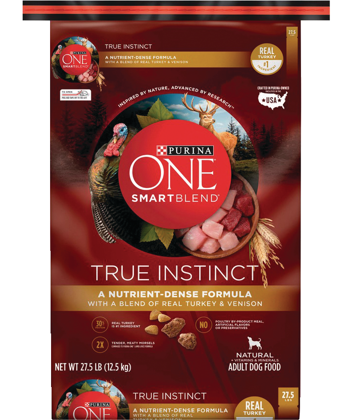 Purina ONE® SmartBlend™ True Instinct Turkey & Venison Adult Dry Dog