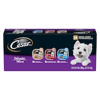Cesar Filet Mignon, Lamb & Duck Flavour Adult Wet Dog Food, 100-g, 24-Pk Front_Flat
