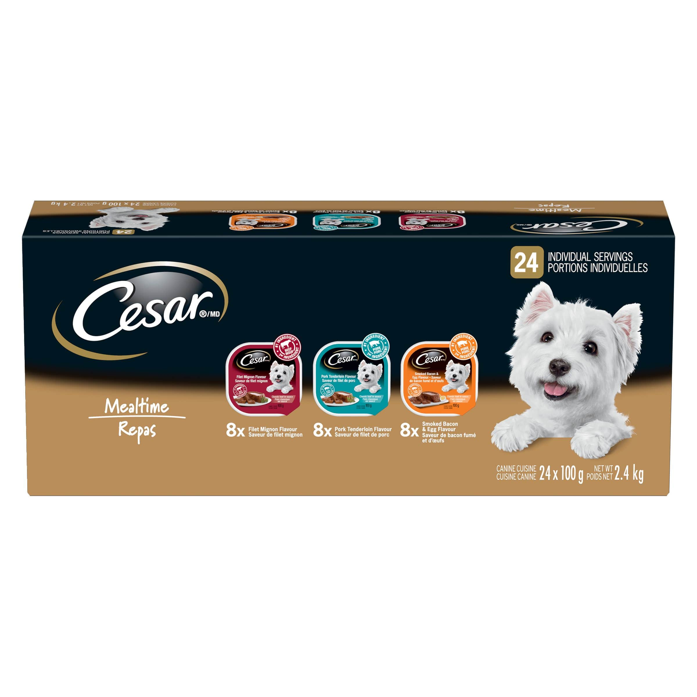 Cesar filets best sale dog food