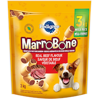 Pedigree Marrobone Beef Flavour Biscuit Dog Treats, 3-kg