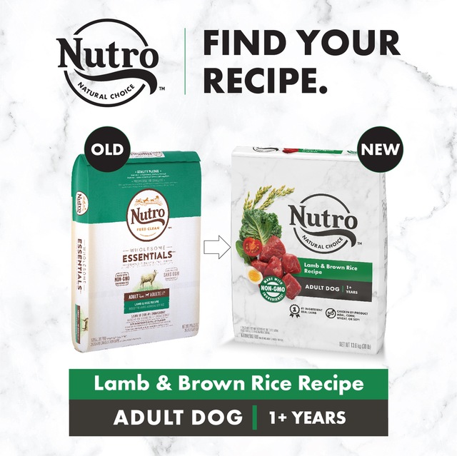 Nutro Wholesome Essentials™ Lamb & Brown Rice Adult Dry Dog Food, 2.3
