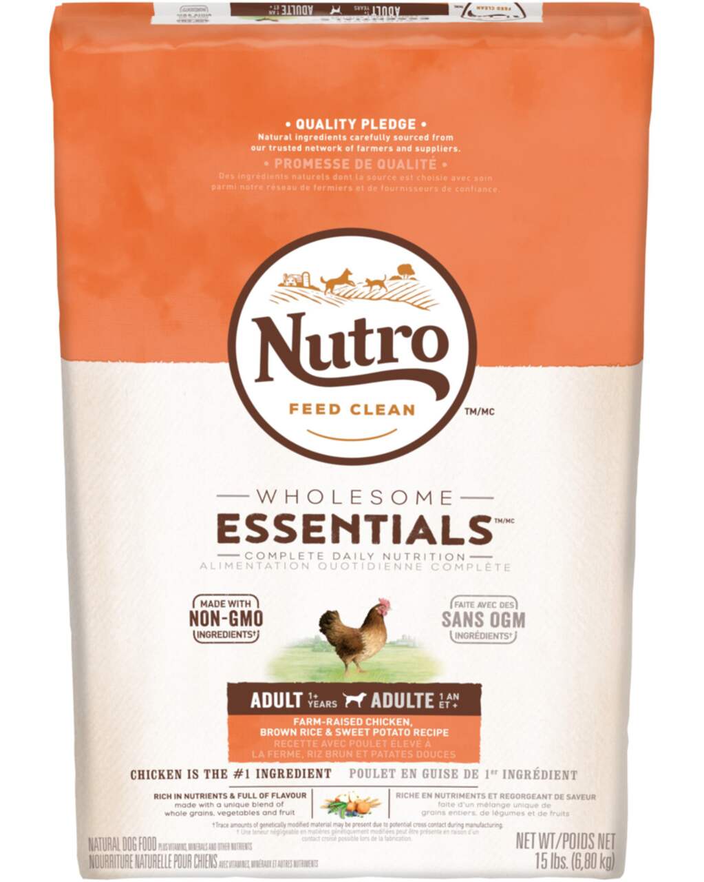 Nutro wholesome essentials adult dry hot sale dog food