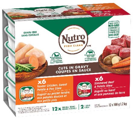 nutro wet dog food variety pack