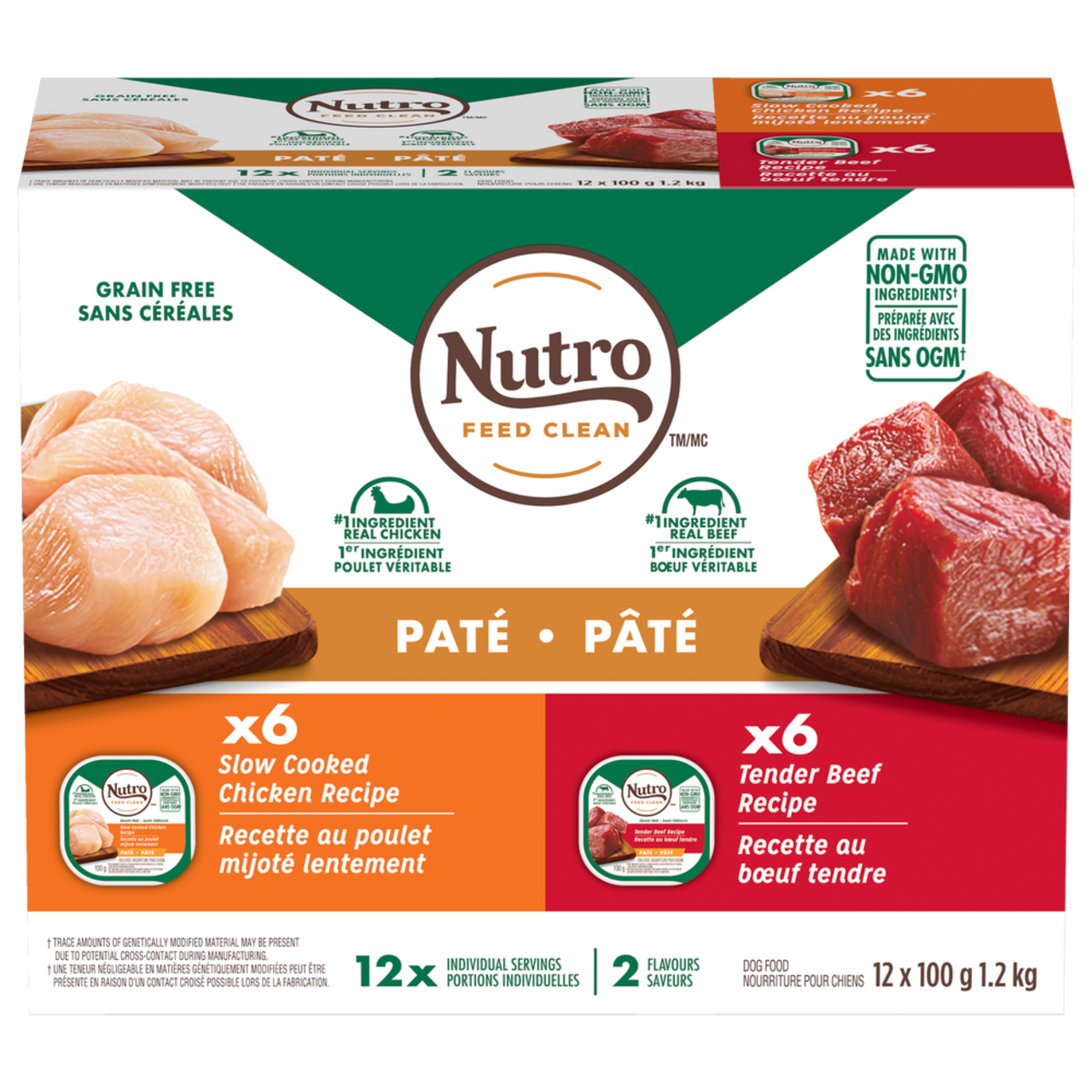 Nutro wet hot sale dog food