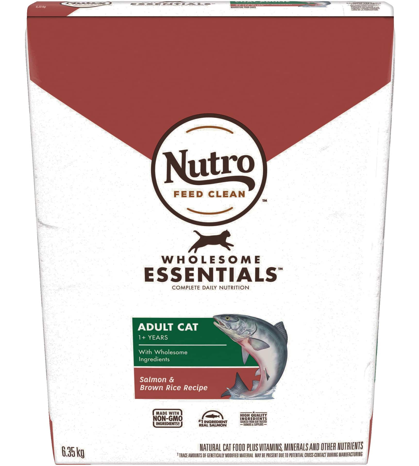 Nutro Wholesome Essentials Salmon Brown Rice Adult Dry Cat Food