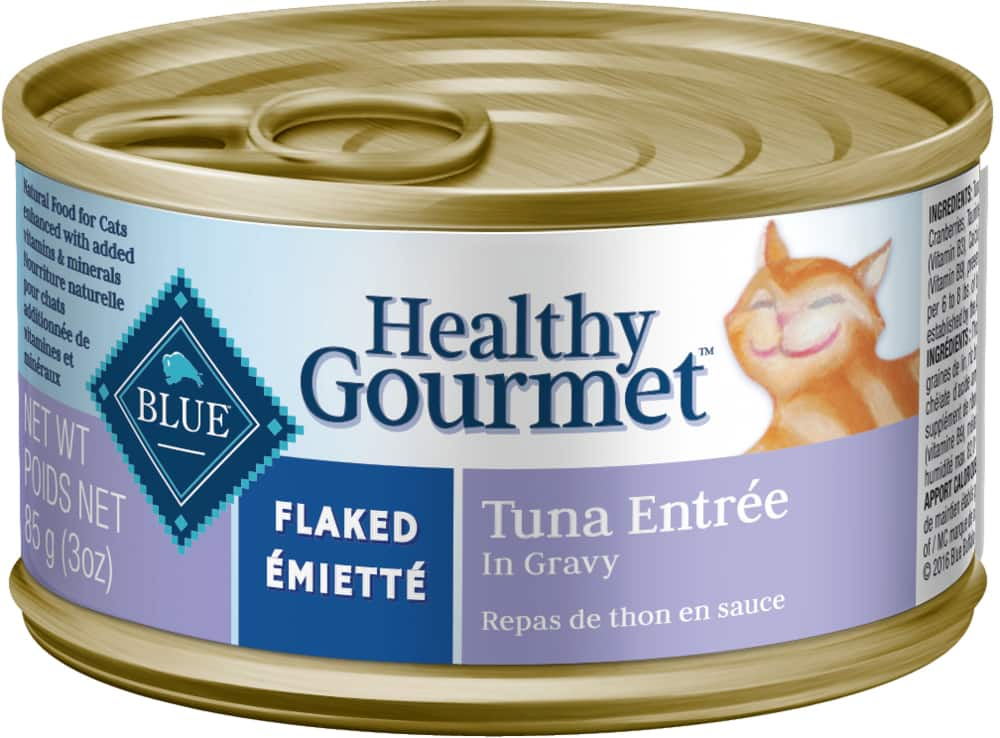 blue buffalo healthy gourmet natural adult flaked wet cat food