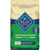Blue Buffalo Life Protection Formula Lamb & Brown Rice Adult Dry Dog Food, Assorted Sizes Front_Flat