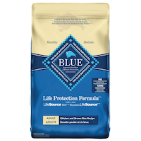 Blue Buffalo Life Protection Formula Chicken & Brown Rice Adult Dry Dog Food, Assorted Sizes Front_Flat