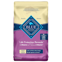 Nourriture sèche pour chiens de grandes races Blue Buffalo BLUE Life Protection Formula, agneau et riz brun, 10,1 kg