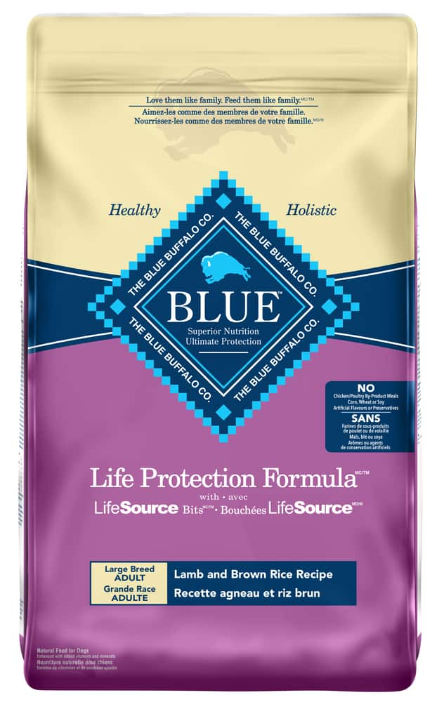 blue lamb and rice dog food