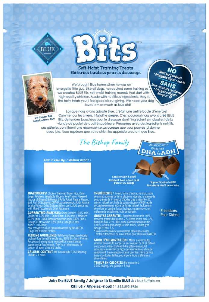 blue bits dog food