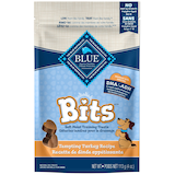 Gâteries d'entraînement pour chiens moelleuses et humides Blue Buffalo BLUE Bouchées à la dinde, 113 g Front_Flat