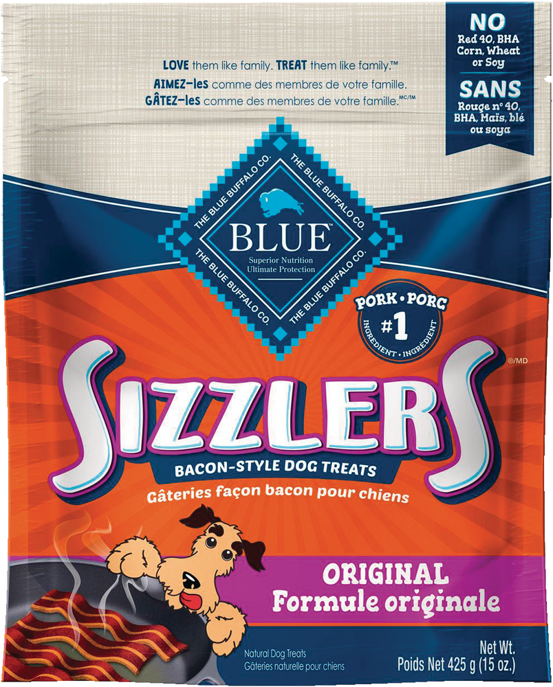 blue buffalo sizzlers 15 oz