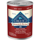 Blue Buffalo BLUE Homestyle Recipe Beef Adult Wet Dog Food, 354-g Front_Flat