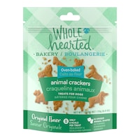 Craquelins animaux WholeHearted Bakery pour chiens, 170 g Front_Flat