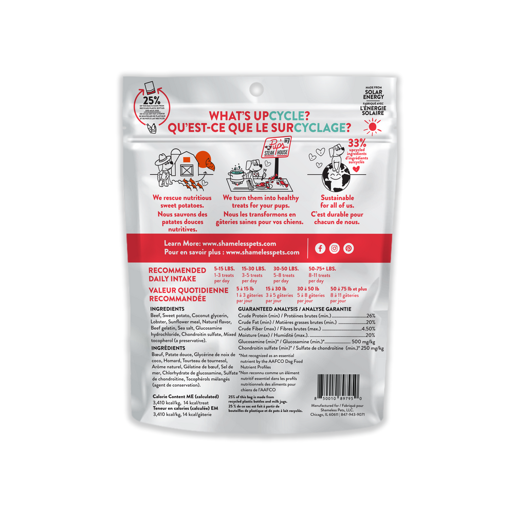 Shameless Pet Dog Jerky Bites, 140g Canadian Tire