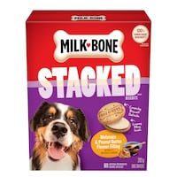 Milk-Bone Stacked Molasses & Peanut Butter, 283-g Front_Elevated