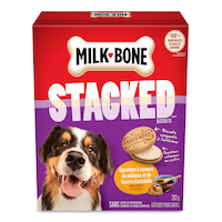 Biscuits sandwich Milk-Bone, mélasse et beurre d'arachides, 283 g Front_Elevated
