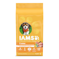 IAMS Proactive Health Puppy Dry Dog Food, Chicken & Whole Grain Recipe, 1.5-kg Front_Flat