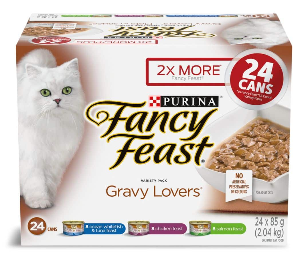 Fancy feast outlet gravy lovers seafood