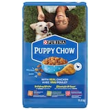 Purina Puppy Chow Complete with Real Chicken Dry Dog Food, 11.4-kg Front_Flat