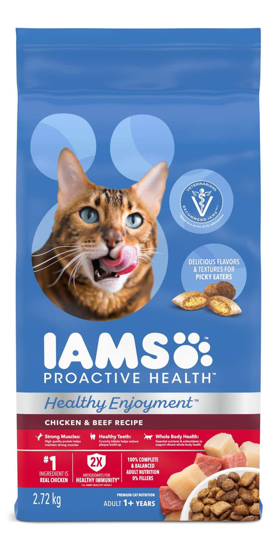 IAMS ProactiveHealth Healthy Enjoyment Chicken and Beef Adult Dry