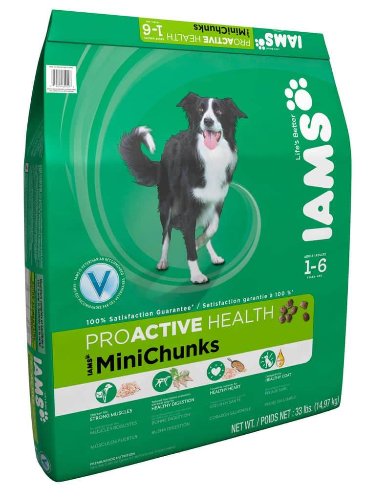 Mini chunk best sale dog food