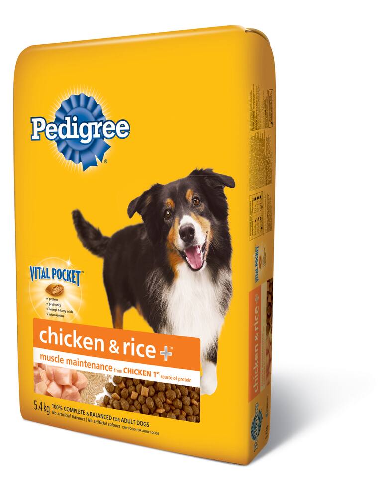 Chicken and rice outlet pedigree