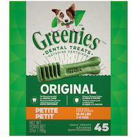GREENIES Original Petite Oral Care Dental Dog Treats, 765-g