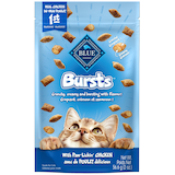 Blue Buffalo Bursts Chicken Flavour Crunchy Cat Treats, Assorted Sizes Front_Flat