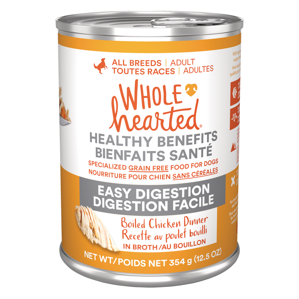 WholeHearted Grain Free Easy Digestion Chicken Adult Wet Dog Food, 354