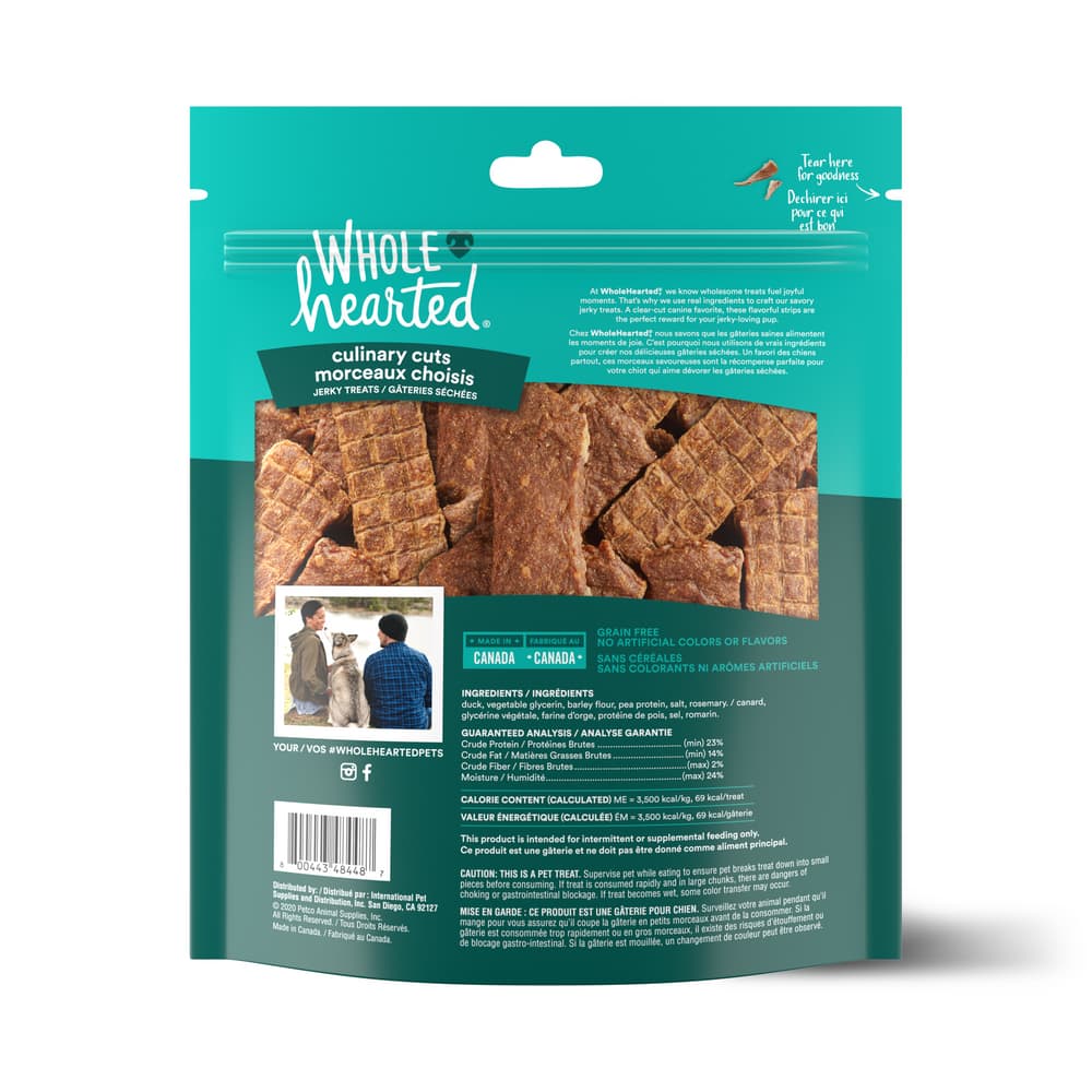 wholehearted jerky for dogs