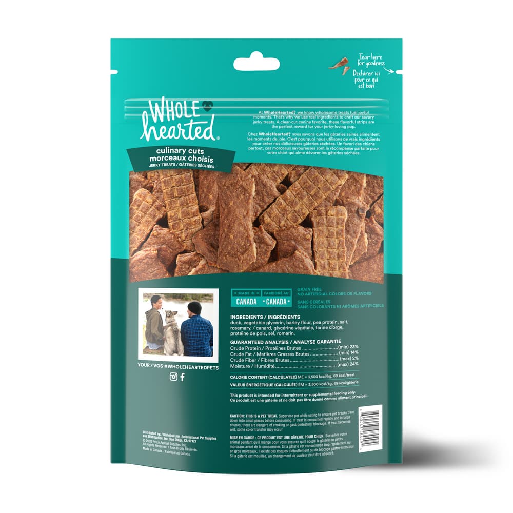 wholehearted jerky for dogs