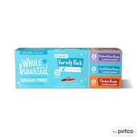 WholeHearted Grain-Free Surf & Turf Wet Cat Food Variety Pack, 12ct Front_Elevated