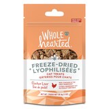 Gâteries pour chats lyophilisées WholeHearted, foie de poulet, 28 g Front_Flat