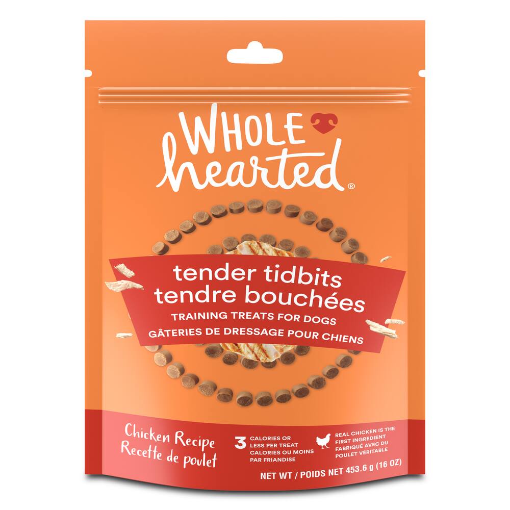 wholehearted dog training treats