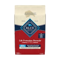 Blue Buffalo BLUE Life Protection Formula Beef & Brown Rice Recipe Adult Dry Dog Food, 22-lb Front_Flat