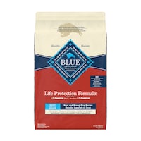 Nourriture sèche pour chiens adultes de grande race boeuf et riz brun Blue Buffalo BLUE Life Protection Formula, 22 lb
