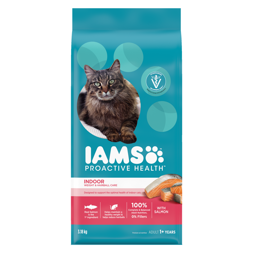 iams salmon dry cat food