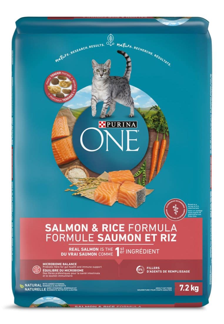 Purina one tuna and hot sale salmon