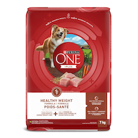 Purina ONE SmartBlend Healthy Weight Adult Dry Dog Food, 7-kg Front_Flat