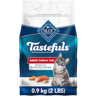 Blue Buffalo BLUE Tastefuls™ Salmon Adult Indoor Dry Cat Food, Assorted Sizes